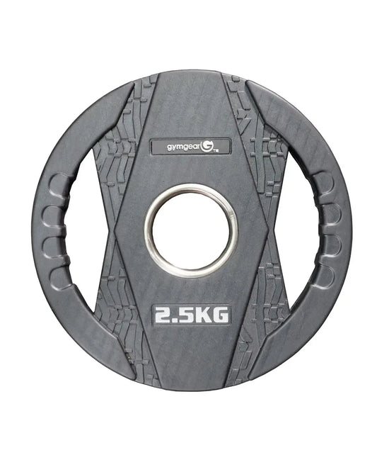 Gym Gear Rubber Olympic Weight Plates (Dual Grip) | UK Delivery