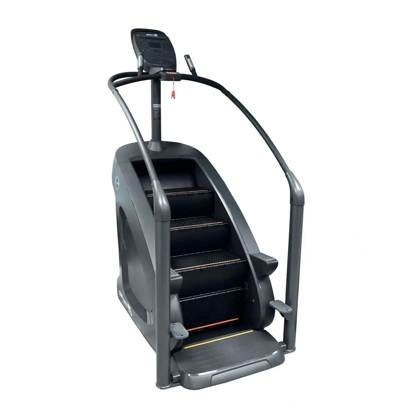 Gym Gear SC8 black and gray stair climber machine with digital display panel for home gym cardio use in the UK