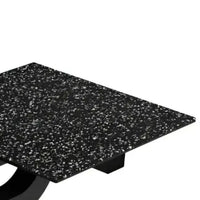 Gym gear step-up platform attachment with black speckled tabletop and modern minimalist design for uk delivery