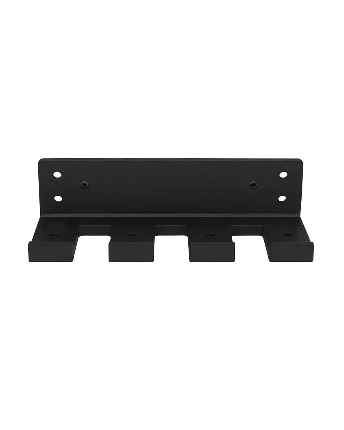Black metal wall-mounted towel rack with four hooks for gym gear wall mounted olympic bar holder uk delivery