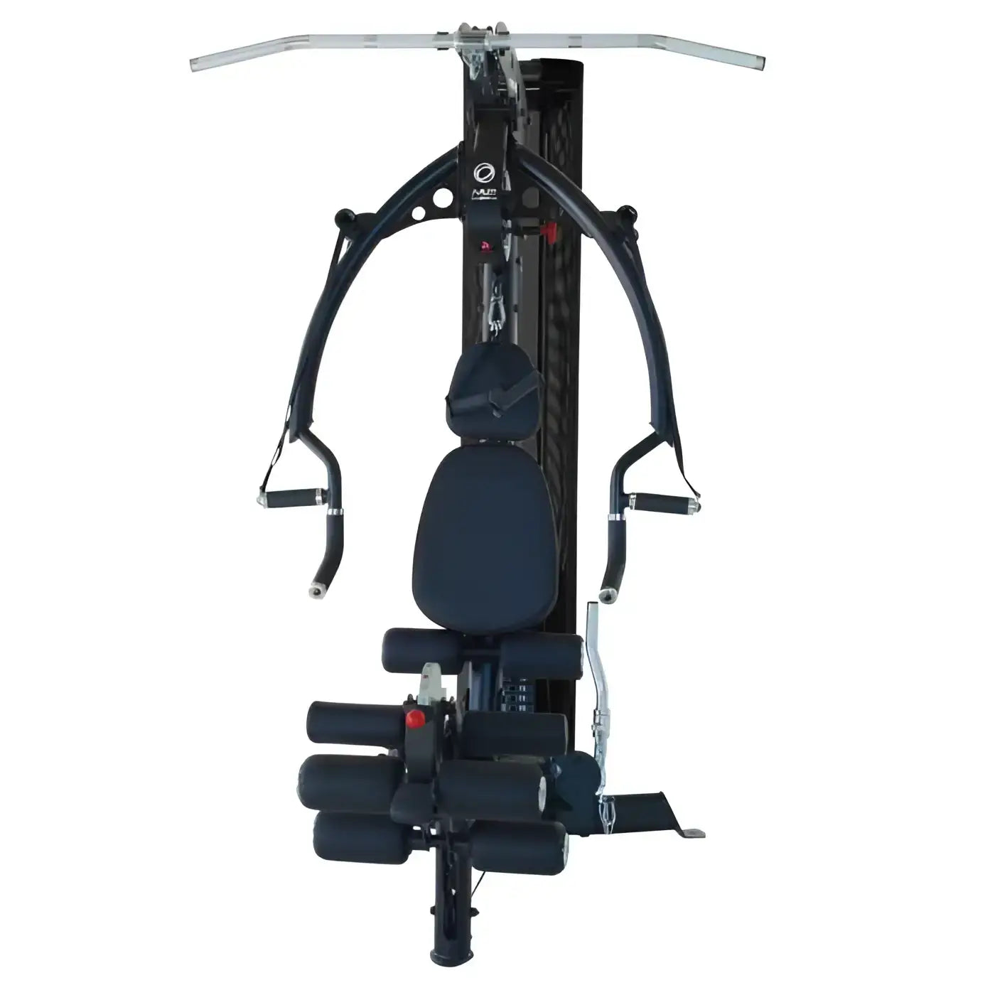 Black Inspire M2 multigym home gym machine with padded seat and adjustable handles for UK delivery