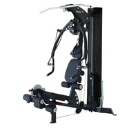 Inspire m2 multigym black and gray multi-station home gym machine with adjustable weight stacks and padded seat uk delivery