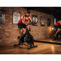 M Sport Indoor Magnetic Exercise Bike, Home Gym, UK - Exercise Bikes
