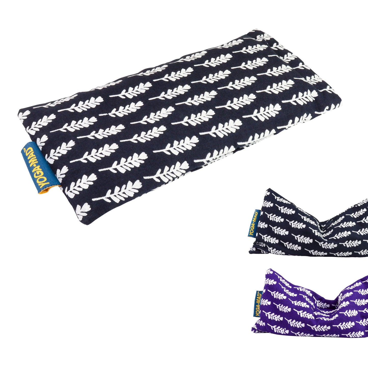 Patterned Cotton Yoga Eye Pillow - Studio Accessories