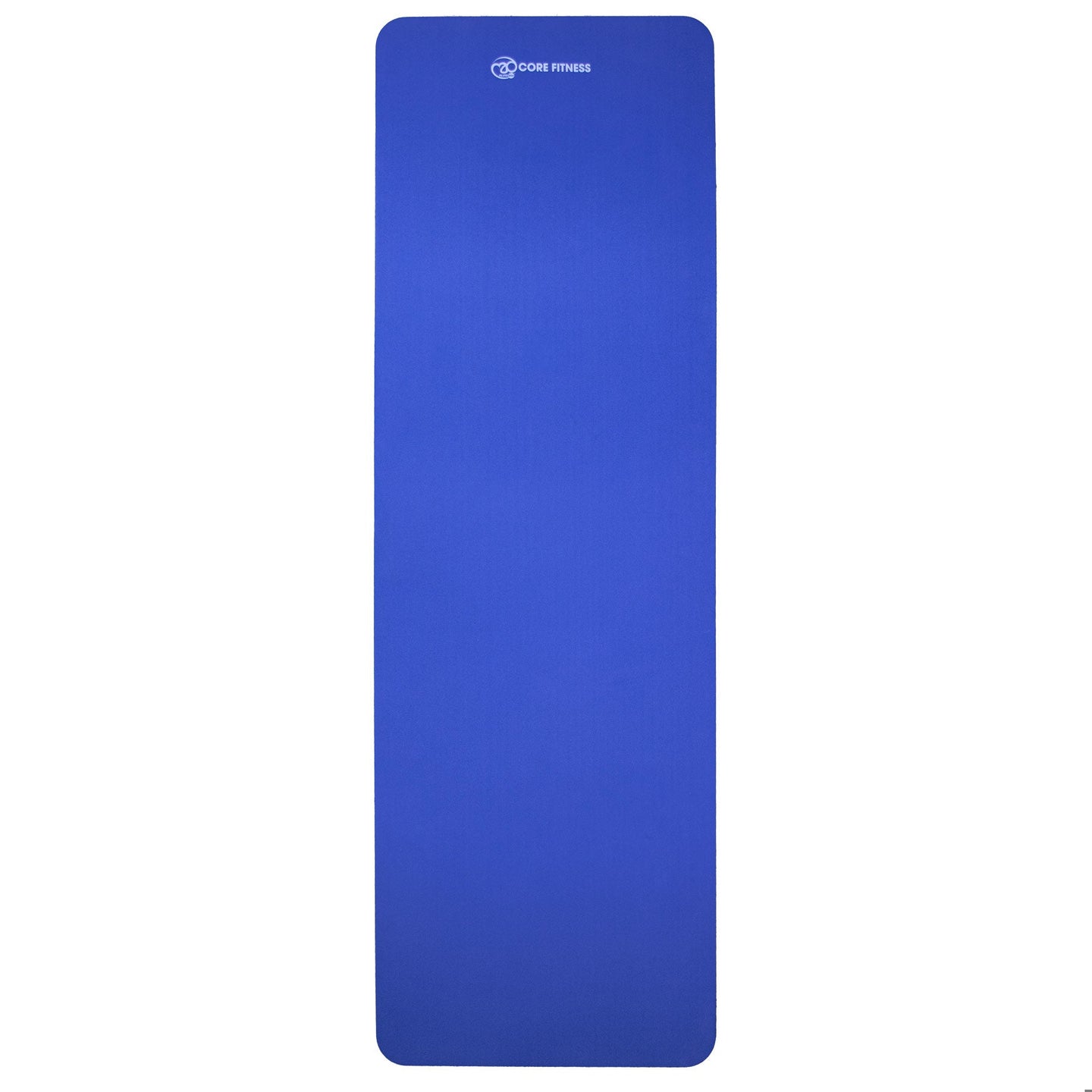 Pilates Mad Core Fitness Mat - 10mm in Blue - Black - Studio Accessories