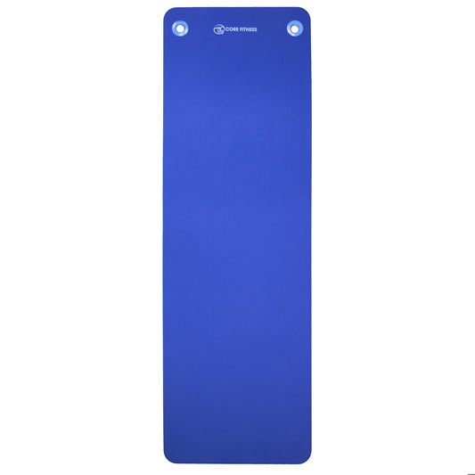 Pilates Mad Core Fitness Mat - 10mm with Eyelets