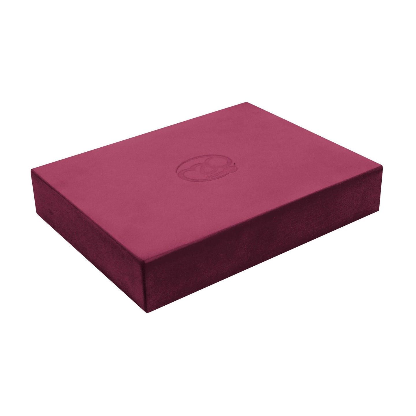 Pilates Mad Pilates Sitting Block 320x250x60mm - Burgundy - Studio Accessories
