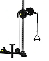 Platinum Series Dual Adjustable Pulley | Compact Design - Pin Loaded