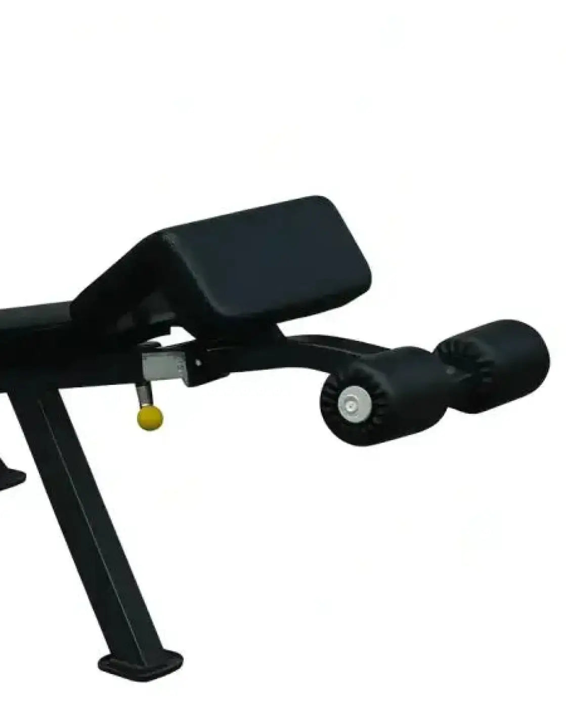 Pro Series black adjustable Olympic decline bench with padded seat and footrest on a sturdy metal frame for home gyms