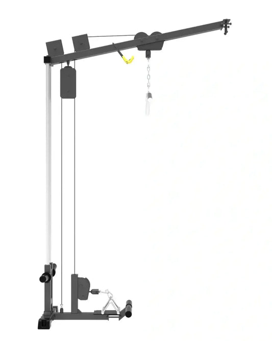 Pro Series Plate Loaded, Lat Pulldown/Seated Row Attachment | Compact Design