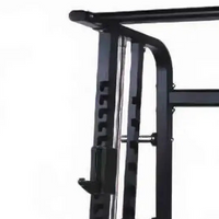 Pro Series Smith Machine / Half Rack Combo Home Workout - Plate Loaded Benches