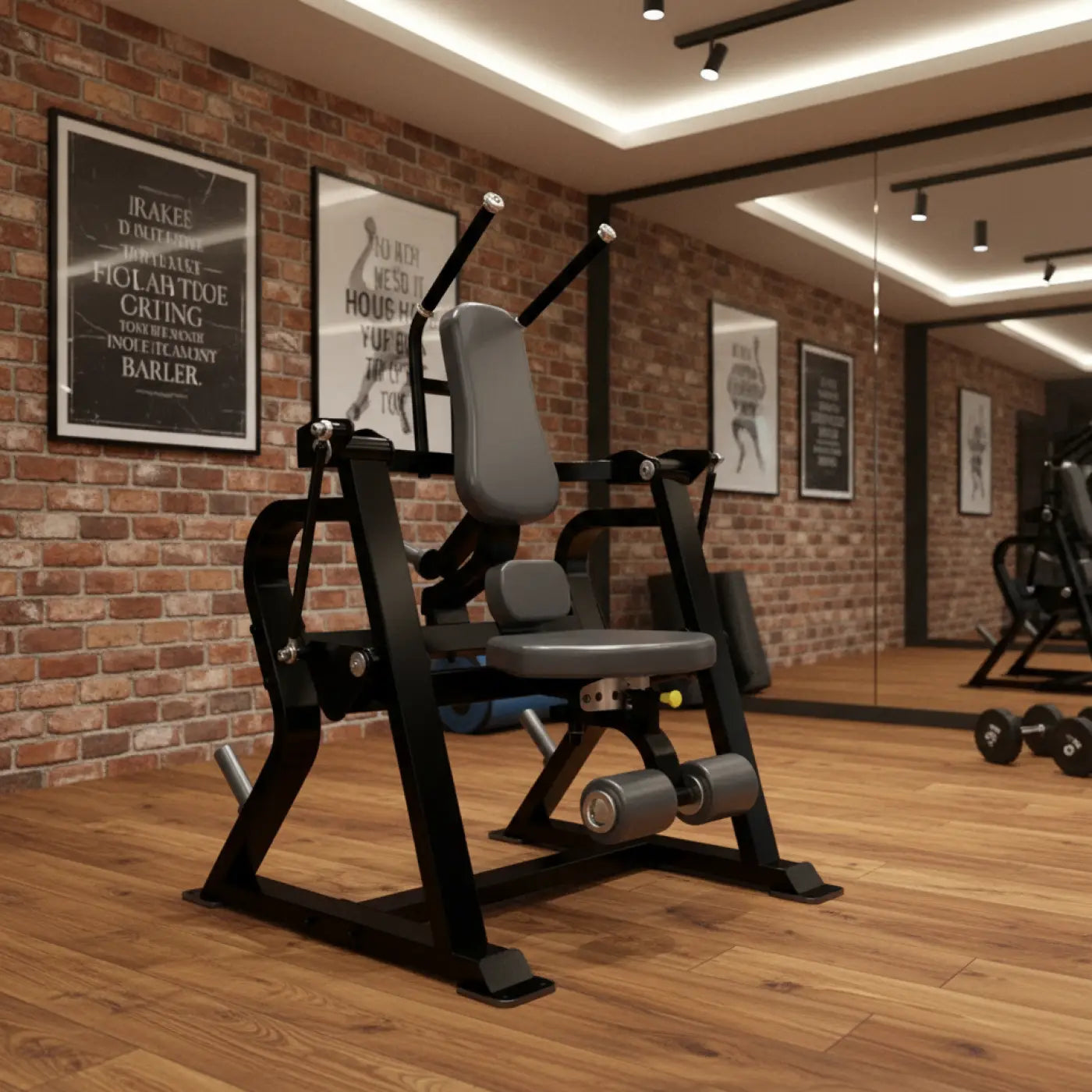 Sterling series black and gray adjustable abdominal exercise machine with padded seat and backrest for uk delivery