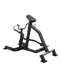 Black metal Sterling Series T-Bar Row home workout machine with padded seat and adjustable handlebars