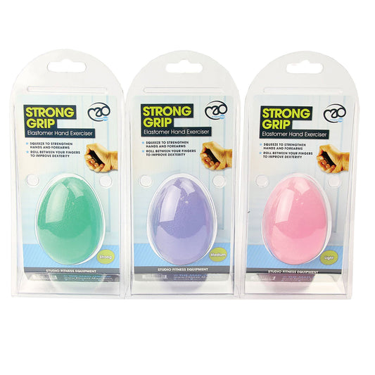 Strong Grip Elastomer Hand Exerciser - Light - Studio Accessories