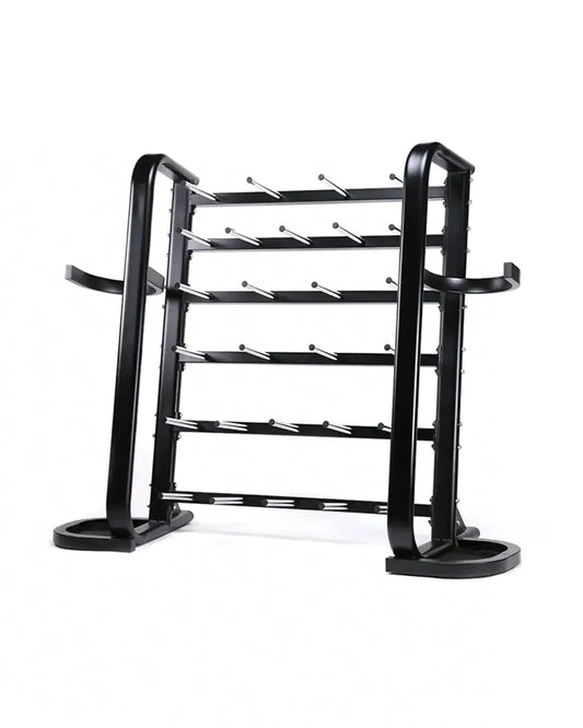 Studio Barbell Rack (Holds 30 Sets) | Home Workout