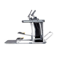 Silver and black elliptical trainer with sleek modern design built for home use by Vari Stride