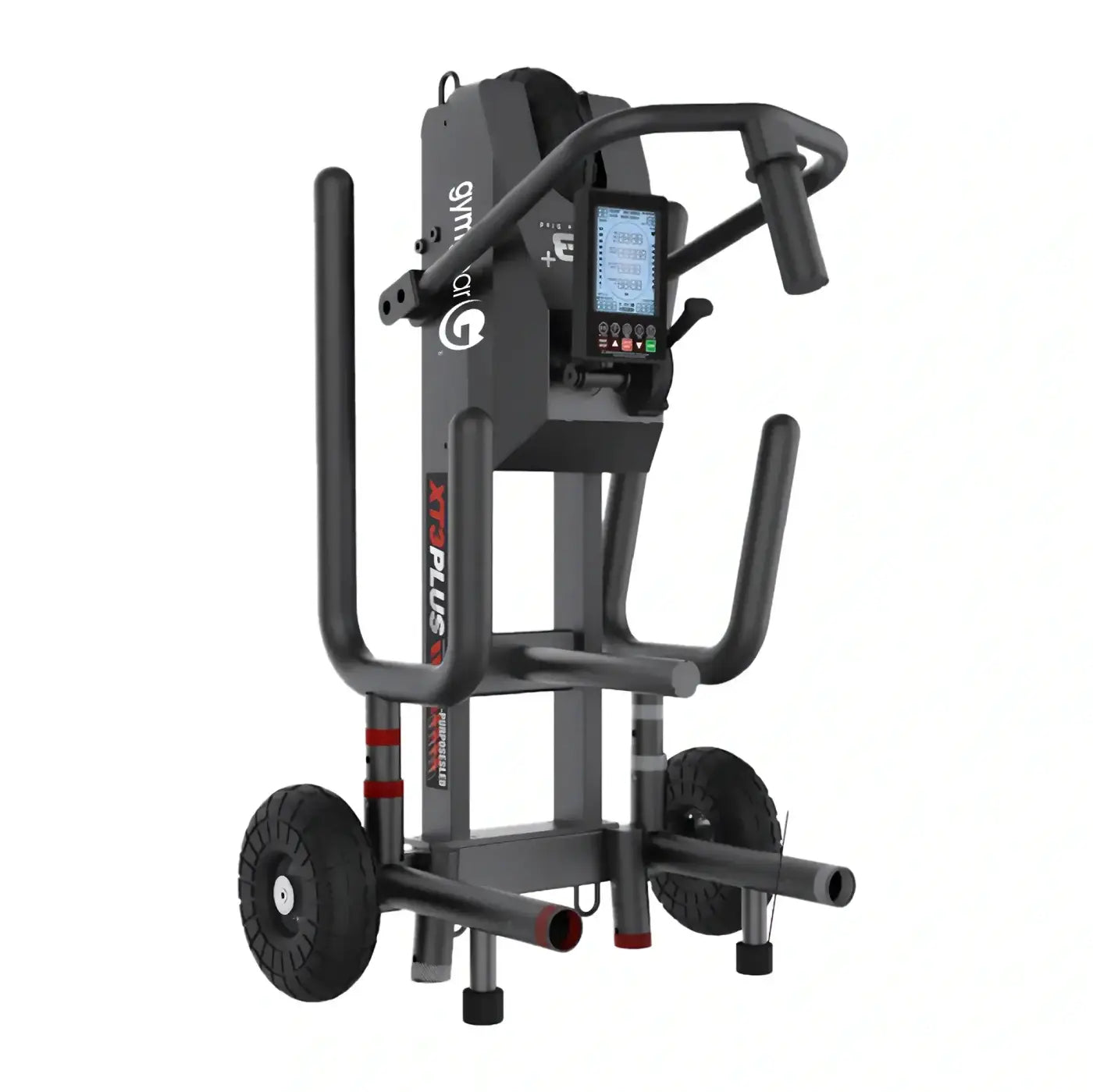 Xt3 plus sled v2 black and red gymnastic rowing machine with digital display built for home use
