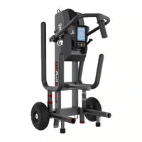 Xt3 plus sled v2 black and red gymnastic rowing machine with digital display built for home use