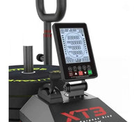 Black digital display panel with illuminated screen and control buttons on XT3 Plus Smart Connect Console for UK delivery