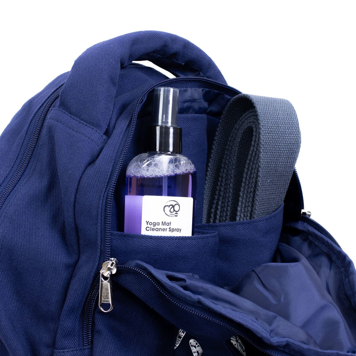 Yoga Backpack Navy in Blue Leaf - Studio Accessories