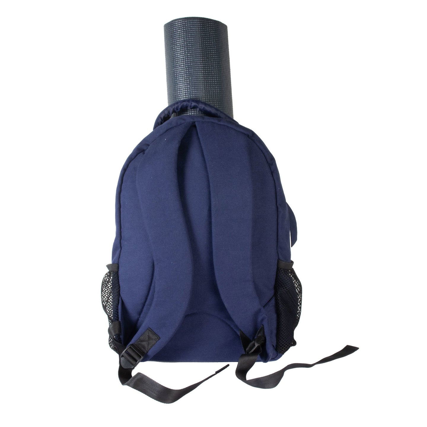Yoga Backpack Navy in Blue Leaf - Studio Accessories