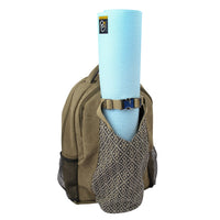 Yoga Backpack Navy in Blue Leaf - Studio Accessories