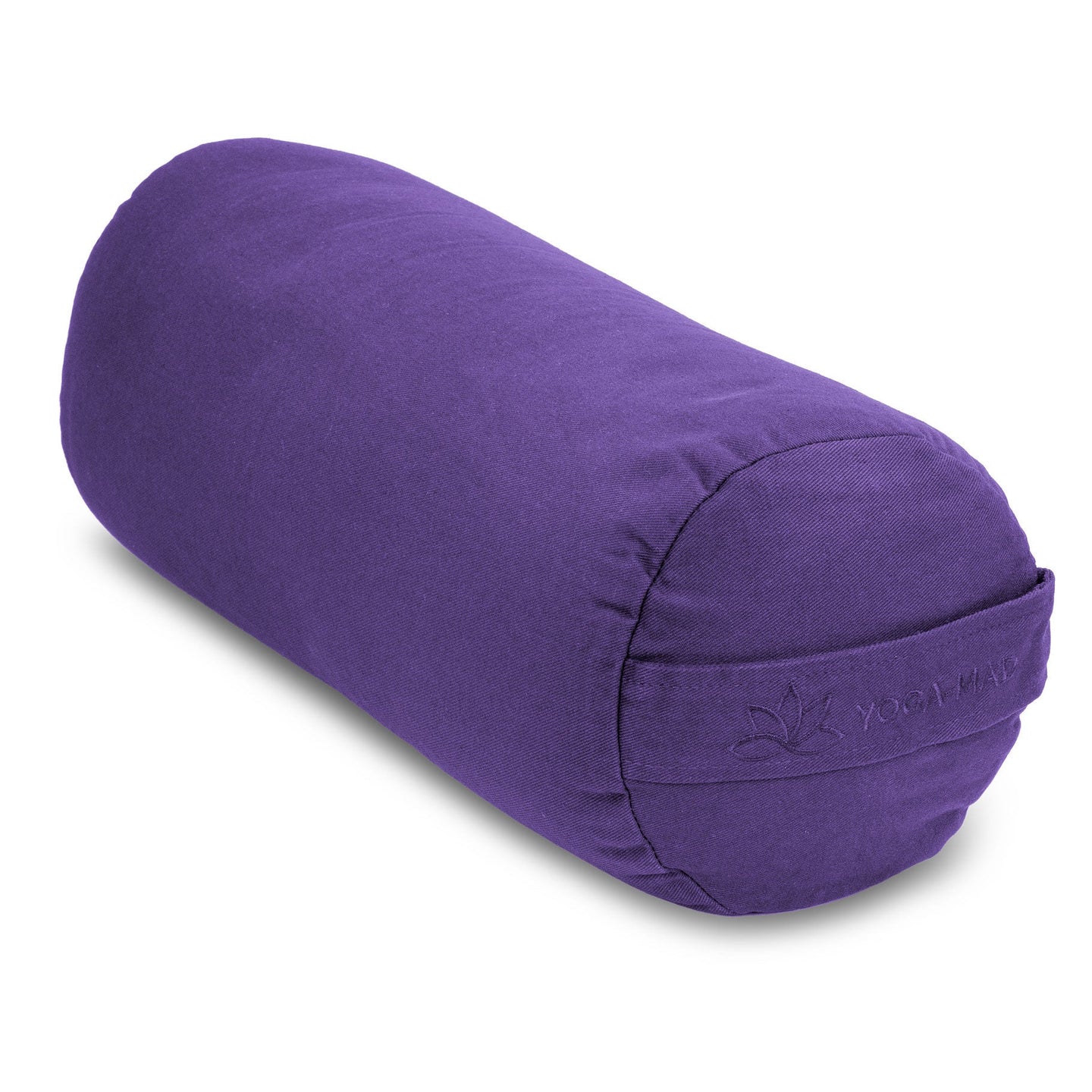 Yoga Mad - Buckwheat Yoga Bolster - Purple - Studio Accessories