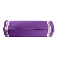Buckwheat Yoga Bolster with Ribbon Trim - Studio Accessories