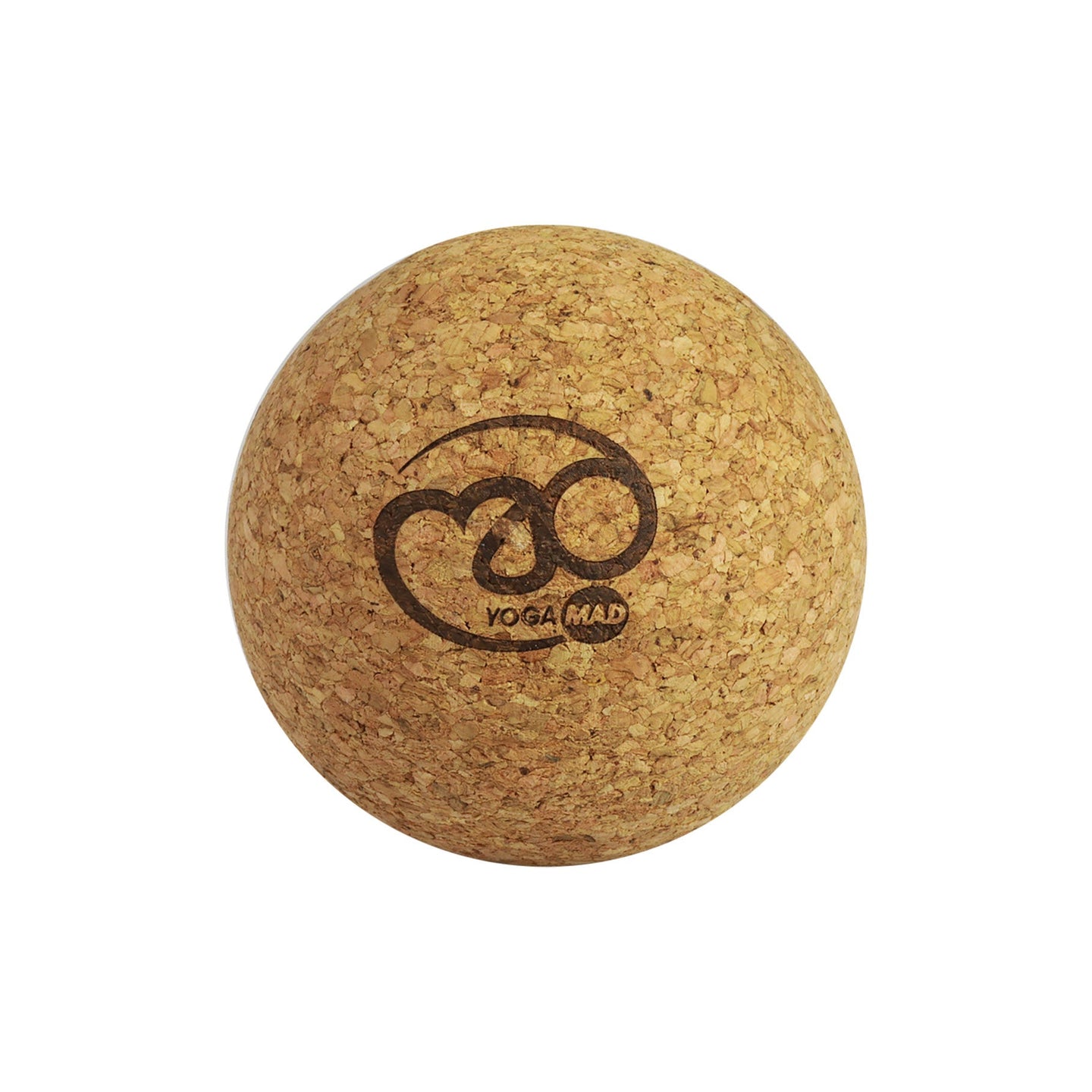 Yoga Mad Cork Massage Ball - 7cm - Studio Accessories