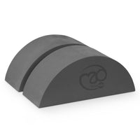 Yoga Mad - Yoga Crescent Block in Grey - Studio Accessories