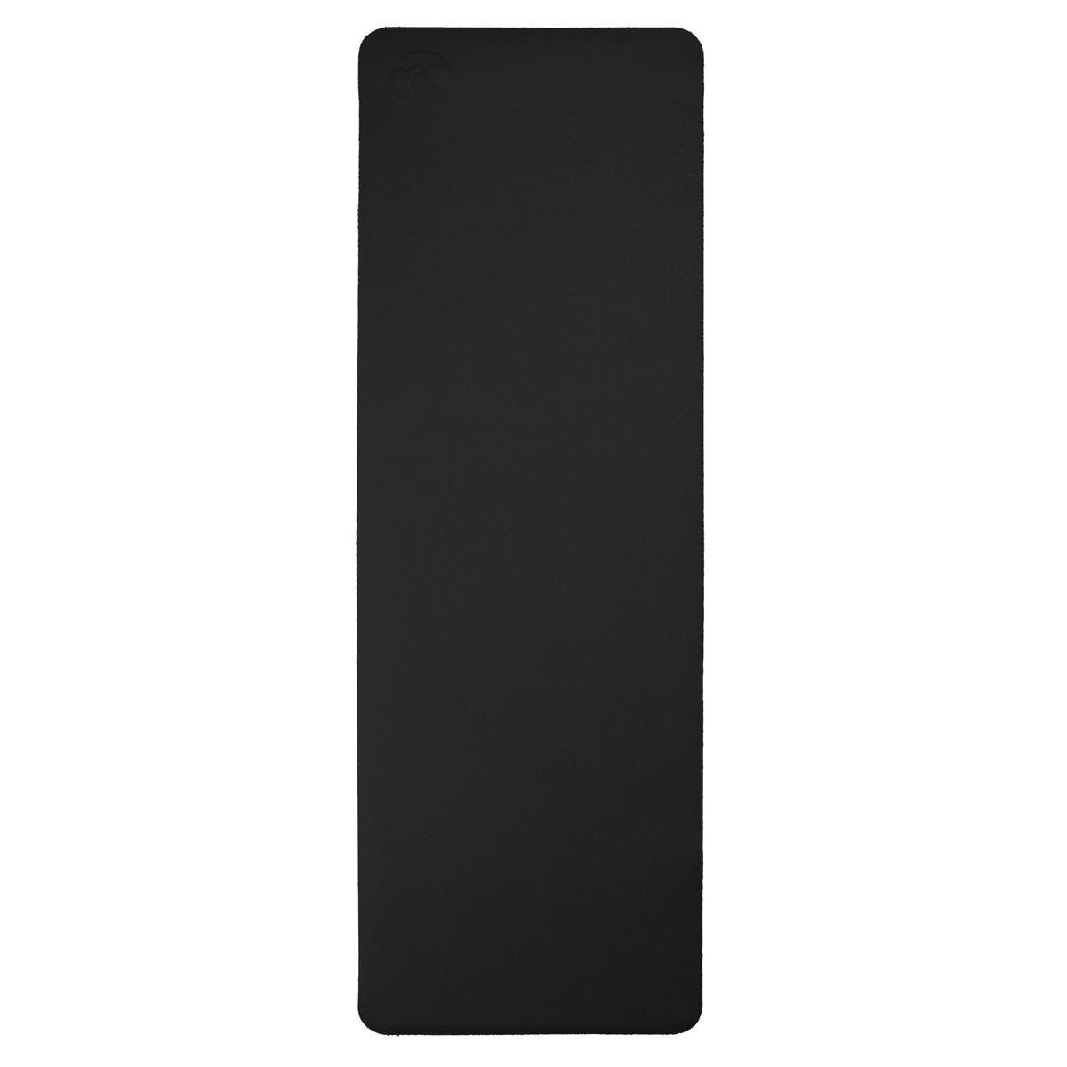 Evolution Eco Yoga Mat with Carry String - 4mm in Black - Studio Accessories