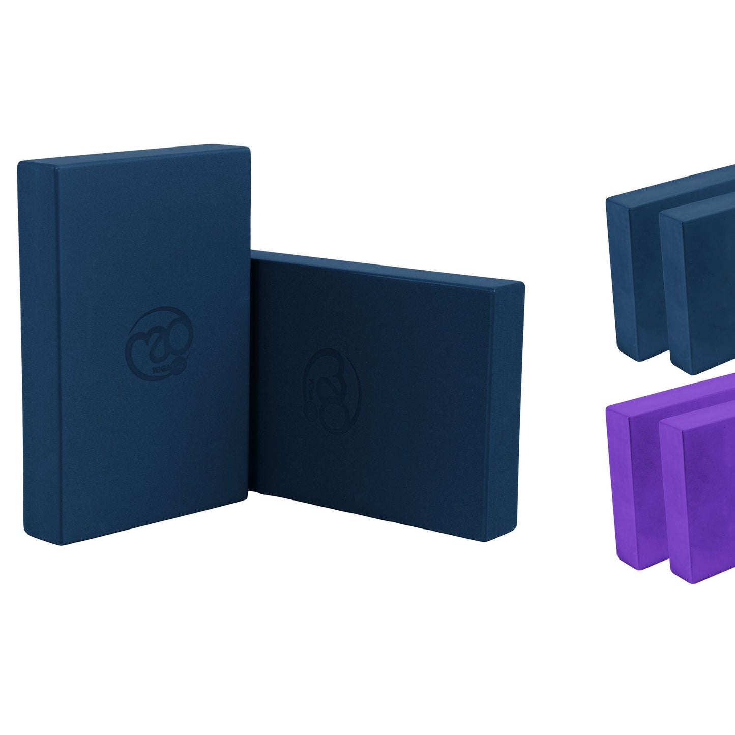 Yoga Mad Full Yoga Blocks - Pair - Studio Accessories
