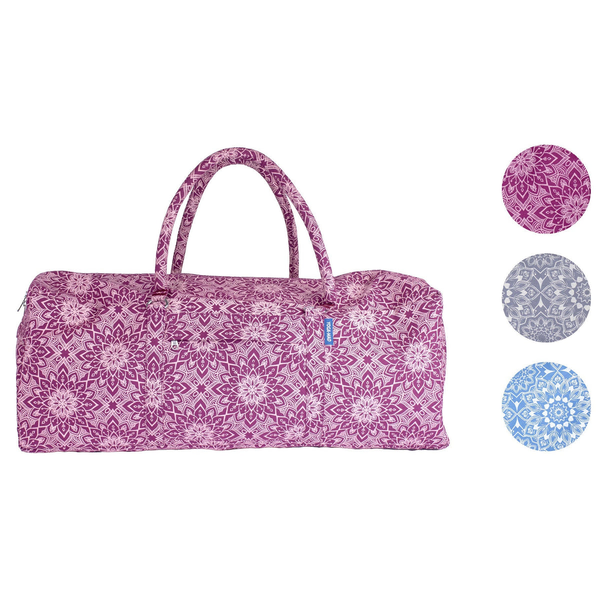 Yoga Mad Mandala Yoga Kit Bag in Light Blue - Studio Accessories