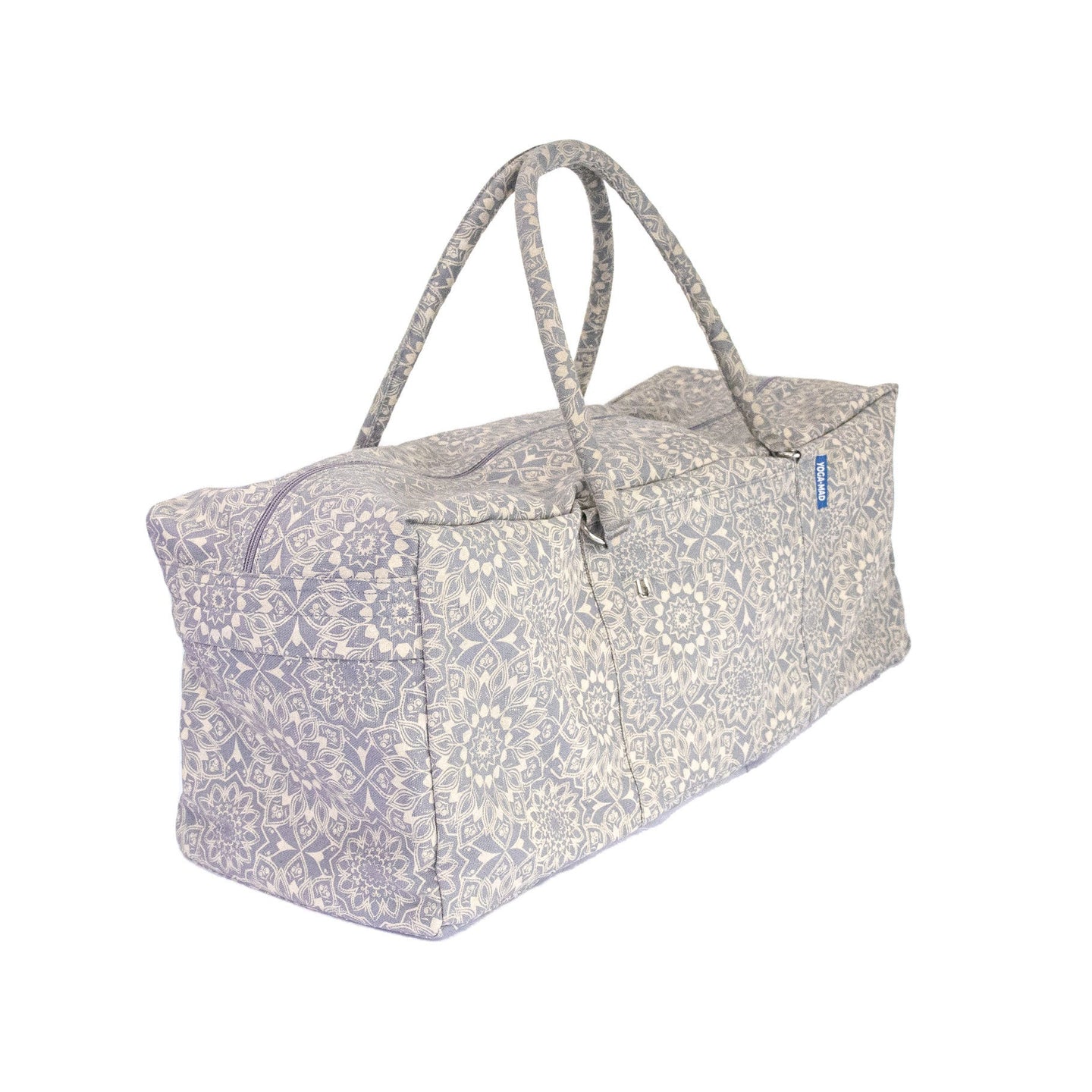 Yoga Mad Mandala Yoga Kit Bag in Light Blue - Grey - Studio Accessories