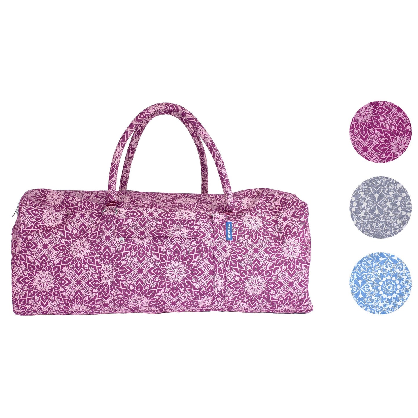 Yoga Mad Mandala Yoga Kit Bag in Light Blue - Studio Accessories
