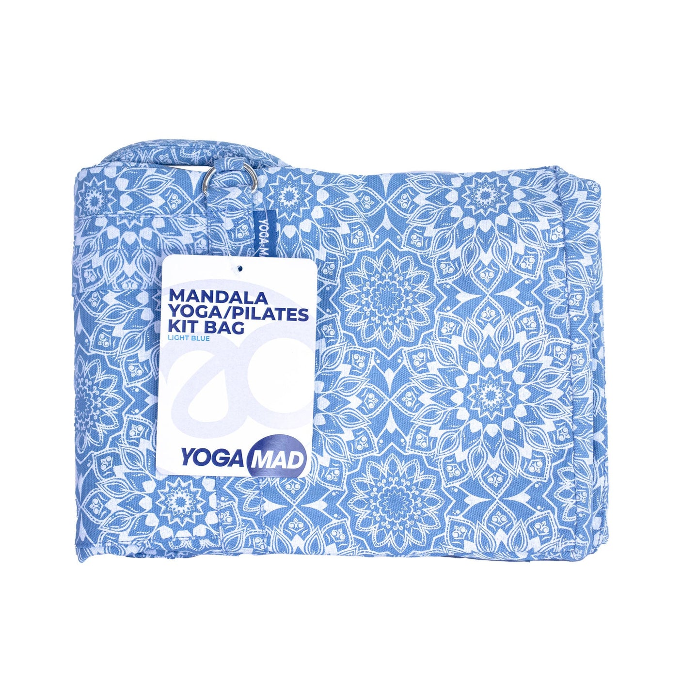 Yoga Mad Mandala Yoga Kit Bag in Light Blue - Studio Accessories