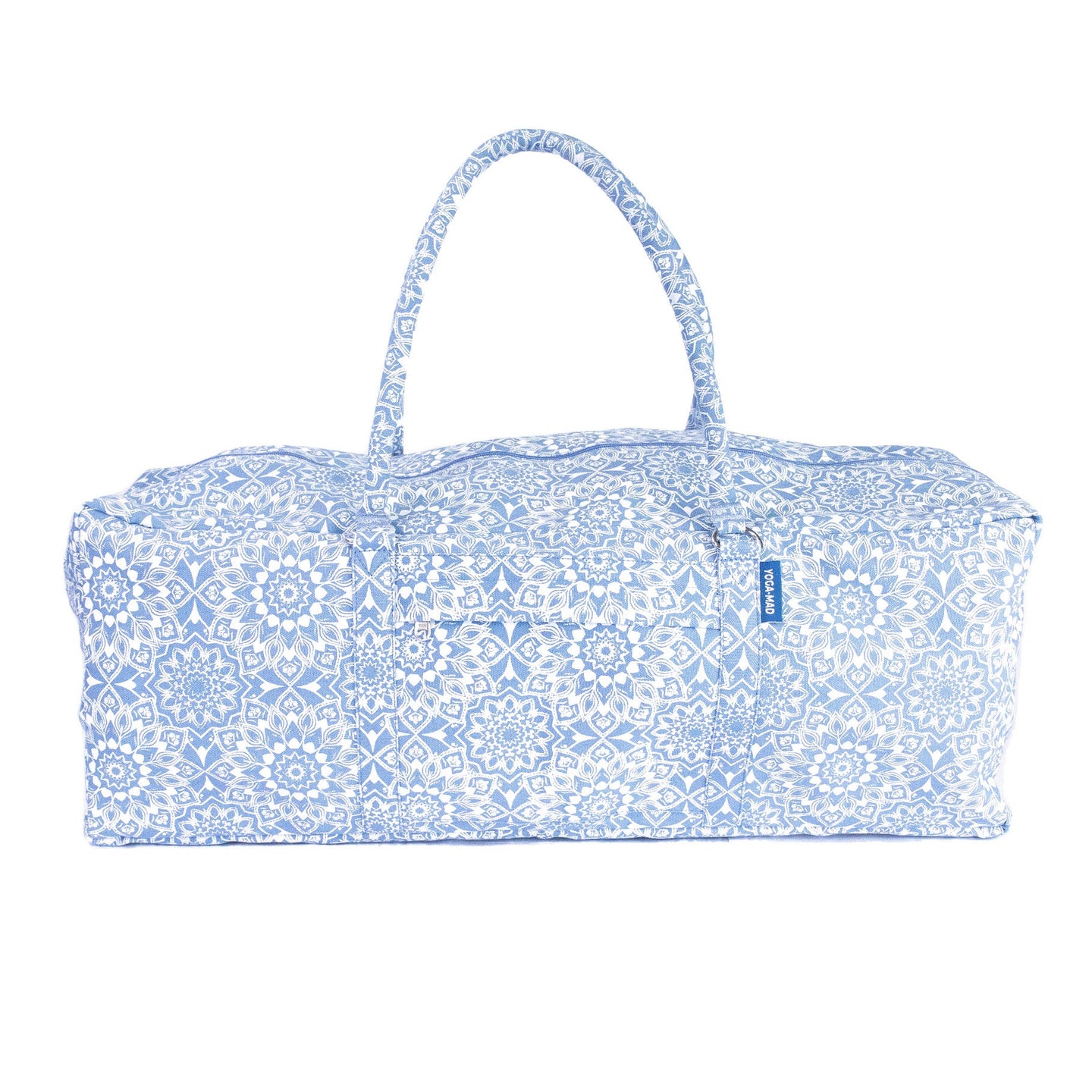 Yoga Mad Mandala Yoga Kit Bag in Light Blue - Light Blue - Studio Accessories