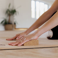Yoga Mad - Mini Cork Yoga Wedge - Pair - Studio Accessories