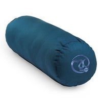 Yoga mad - Organic Cotton Yoga Bolster - Blue - Studio Accessories
