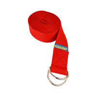 Yoga Mad - Organic Cotton D-Ring Yoga Belt - 2m - Studio Accessories