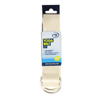 Yoga Mad - Organic Cotton D-Ring Yoga Belt - 2m - Studio Accessories