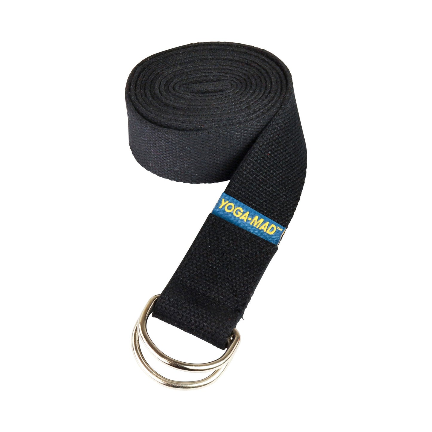 Yoga Mad - Organic Cotton D-Ring Yoga Belt - 2m - Studio Accessories