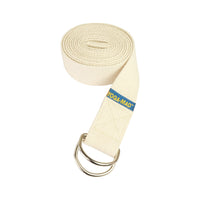 Yoga Mad - Organic Cotton D-Ring Yoga Belt - 2m - Studio Accessories