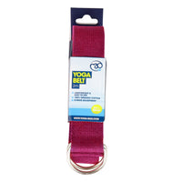 Yoga Mad - Organic Cotton D-Ring Yoga Belt - 2m - Studio Accessories