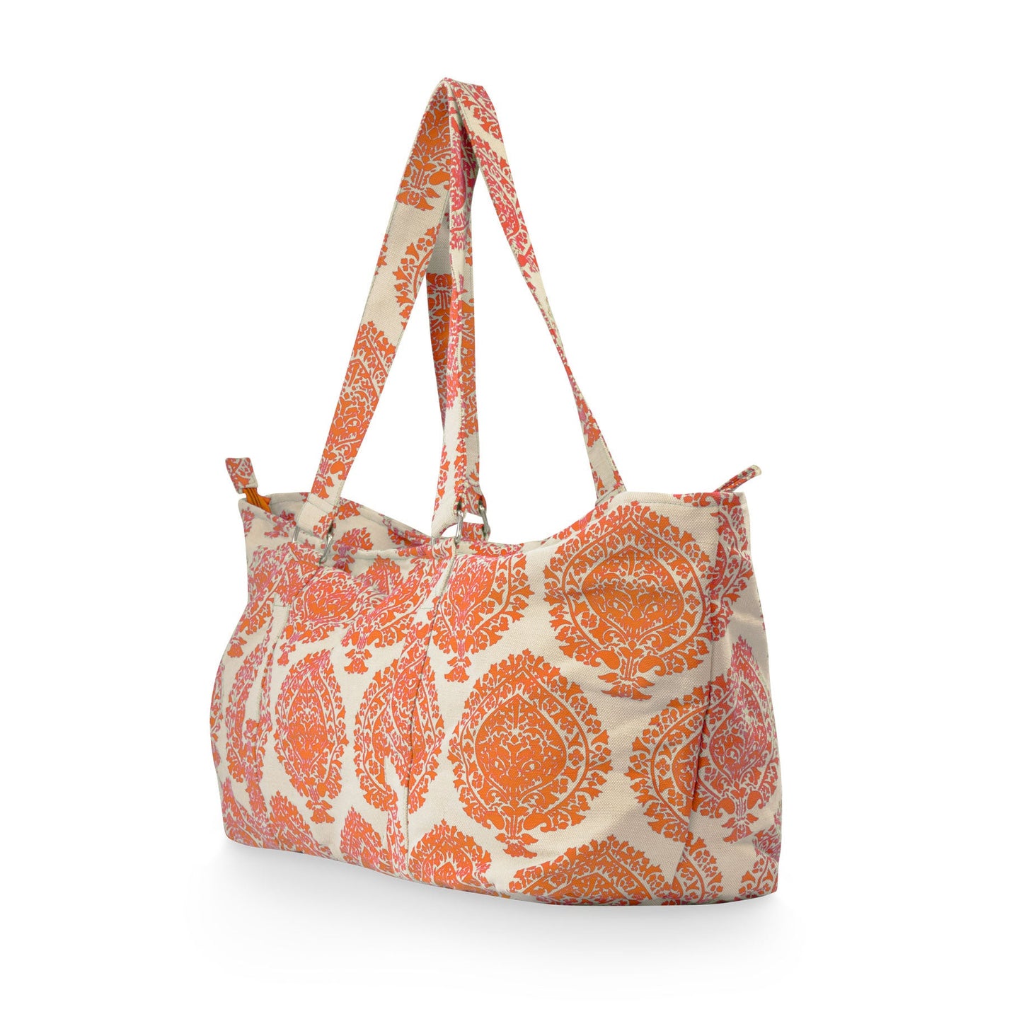 Yoga Mad Palmette Leaf Yoga Kit Bag Various Colours - Orange - Studio Accessories