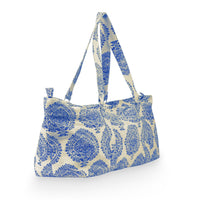 Yoga Mad Palmette Leaf Yoga Kit Bag Various Colours - Blue - Studio Accessories