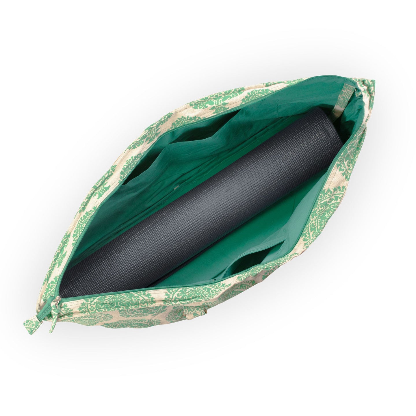 Yoga Mad Palmette Leaf Yoga Kit Bag Various Colours - Studio Accessories
