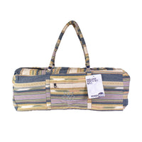 Yoga Mad Striped Powerloom Yoga Kit Bag Blue - Pink