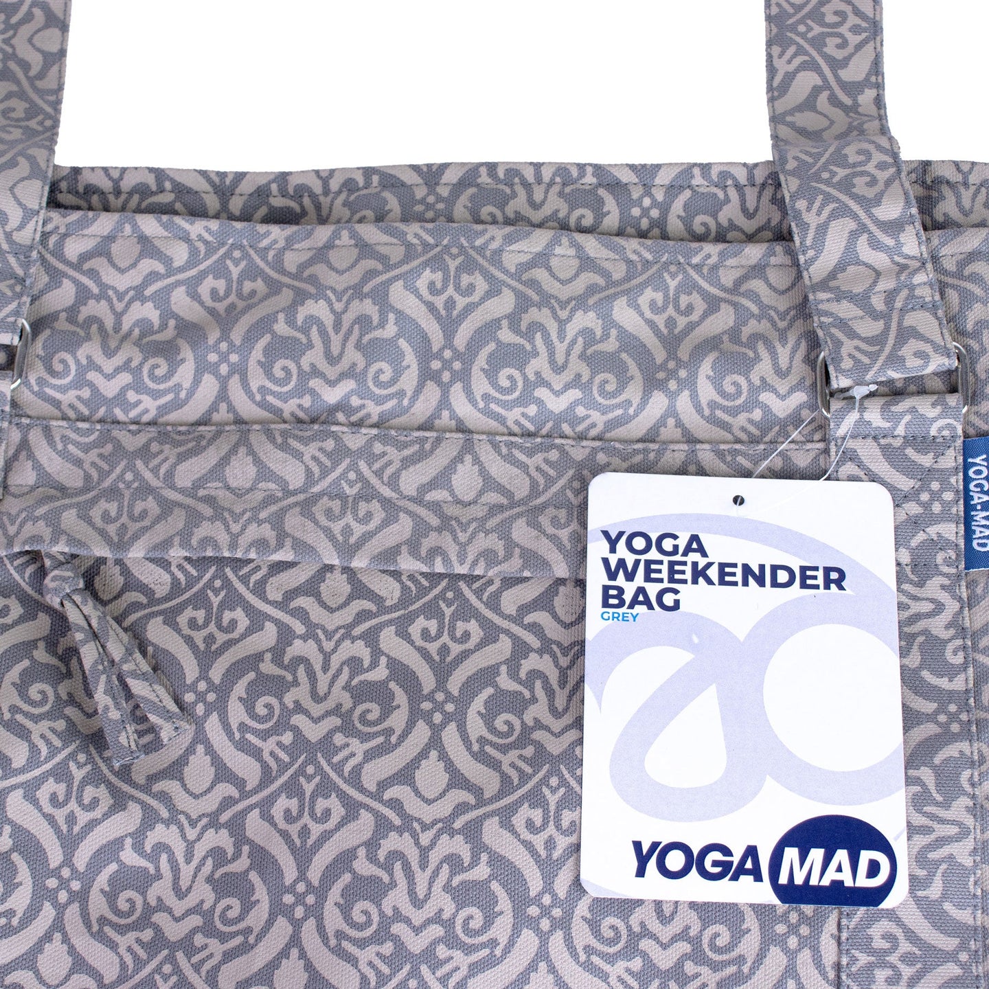 Yoga Mad The Weekender Yoga Bag in Grey - Studio Accessories