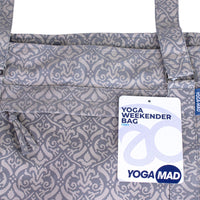 Yoga Mad The Weekender Yoga Bag in Grey - Studio Accessories